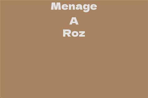 ménage a roz